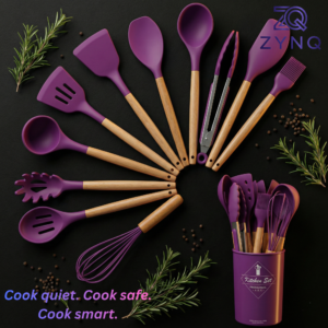 Silicon Spatula Set (12 in 1)